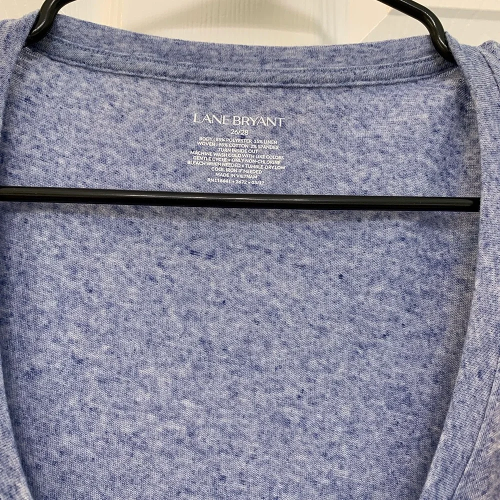 Fun Blue Ruffle Shirt - Picture 2 of 2